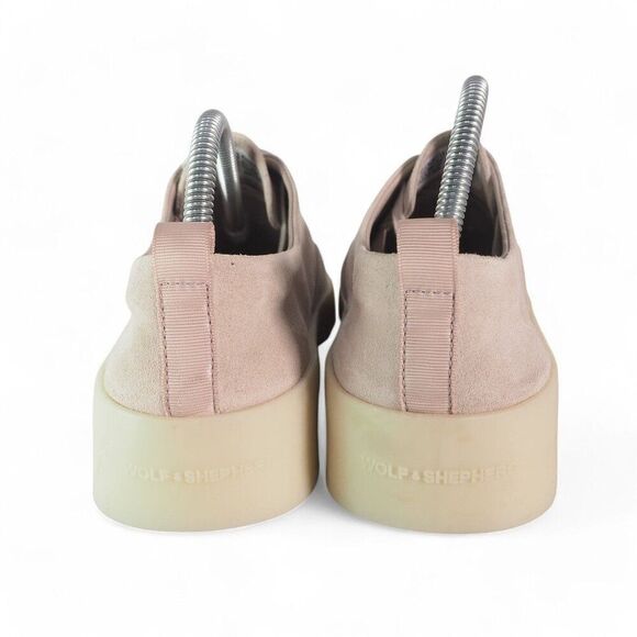 Wolf and Shepherd Cruise Lace-up Nubuck Casual Sneakers Gray / Vanilla Women's 8 - Picture 5 of 11